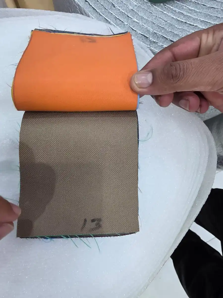 D600 Oxford Fabric — Khaki taupe