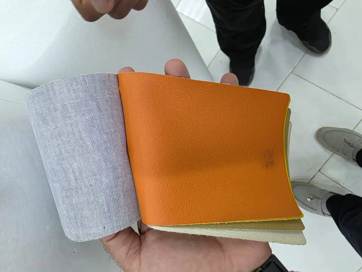 Faux Leather — Orange