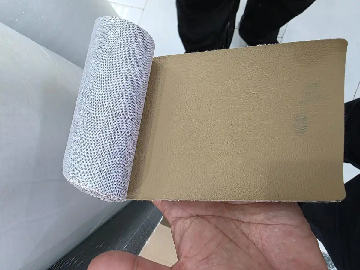Faux Leather — Sand beige