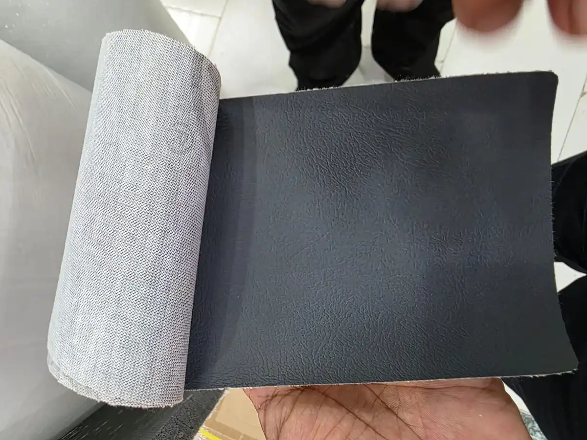 Faux Leather — Black
