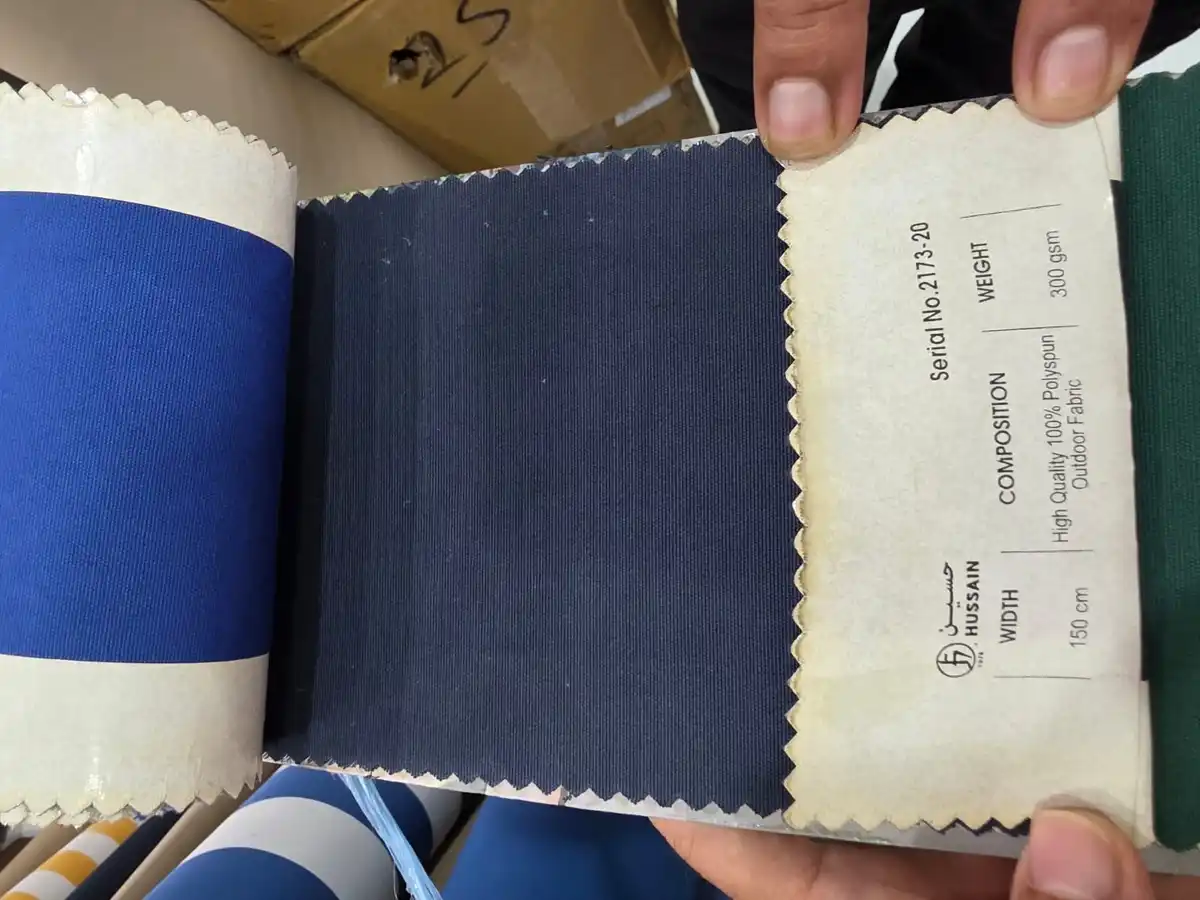 Polyspun Canvas — Deep navy