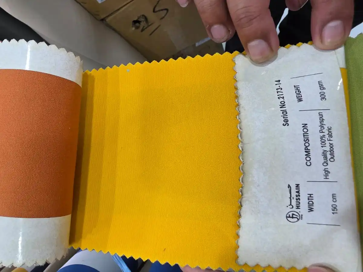 Polyspun Canvas — Golden yellow