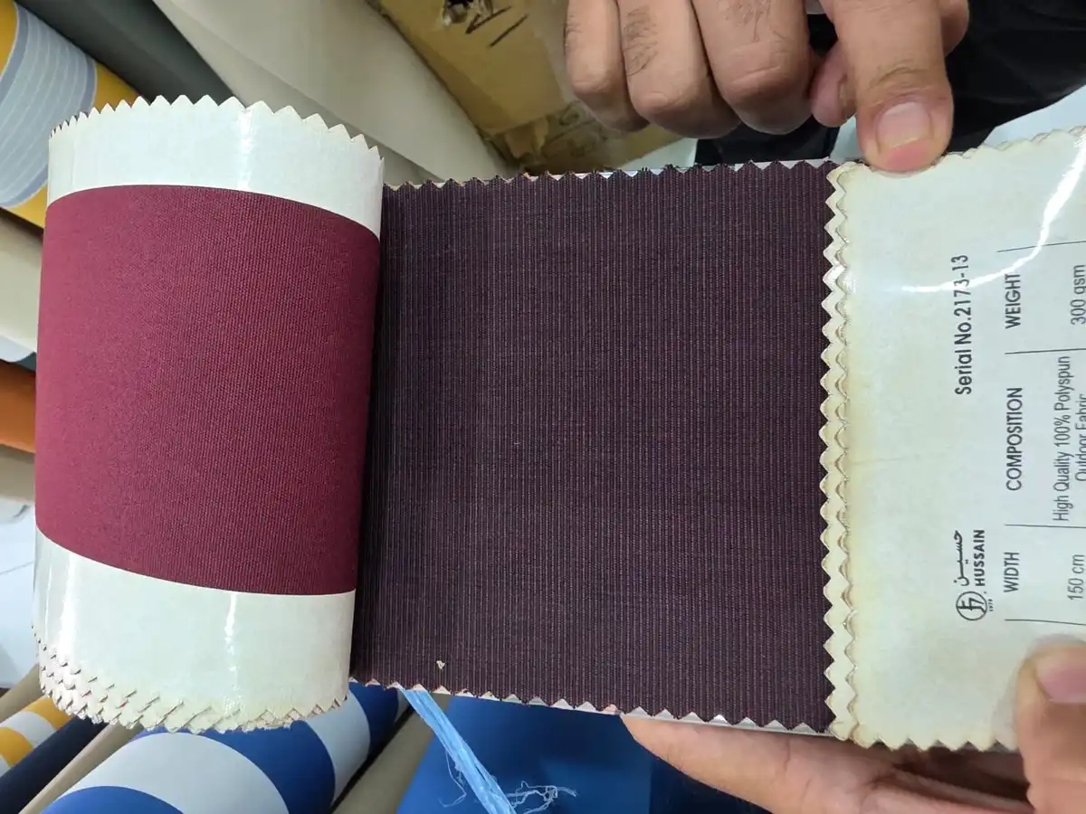 Polyspun Canvas — Dark aubergine