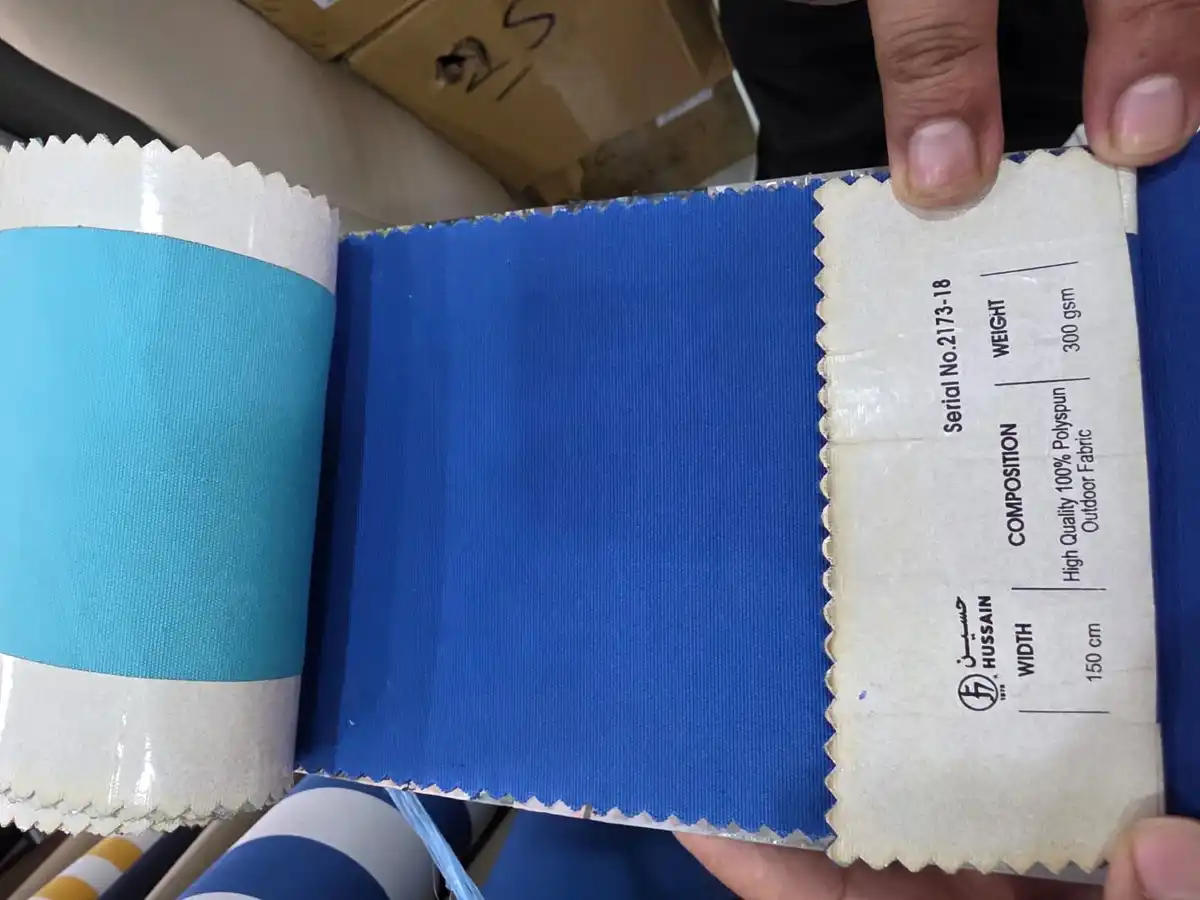 Polyspun Canvas — Royal blue