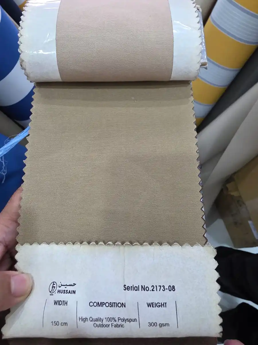 Polyspun Canvas — Sand beige