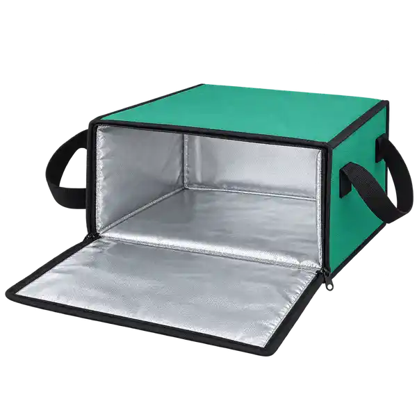Jade Green D600 Oxford Thermal Pizza Delivery Bag
