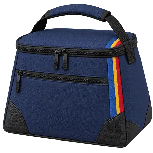 Navy D600 Oxford Thermal Cooler Bag