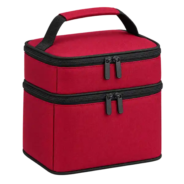 Red Polyester Thermal Cooler Bag