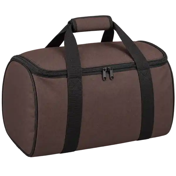 Chocolate Brown Polyester Thermal Food Delivery Bag