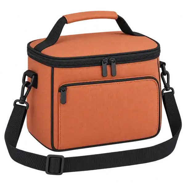 Terracotta Polyester Thermal Burger Delivery Bag
