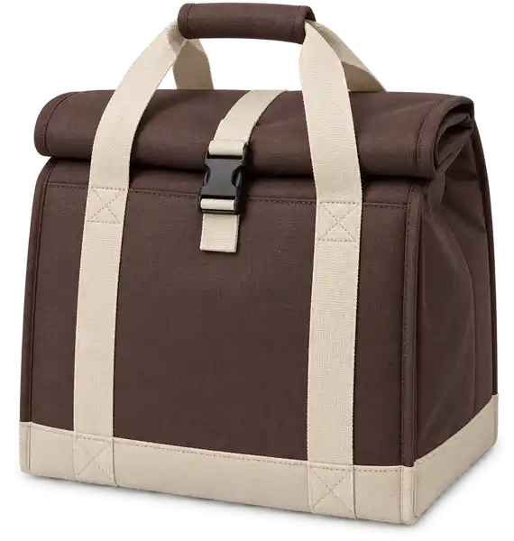 Chocolate Brown D600 Oxford Thermal Burger Delivery Bag