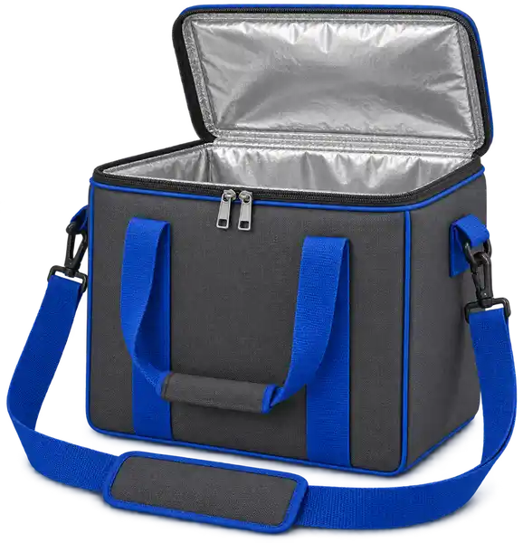 Charcoal Grey D600 Oxford Thermal Burger Delivery Bag