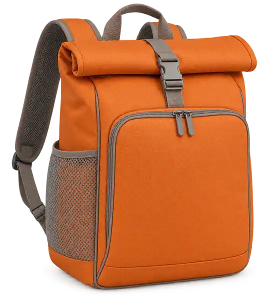 Orange D600 Oxford Thermal Cooler Bag