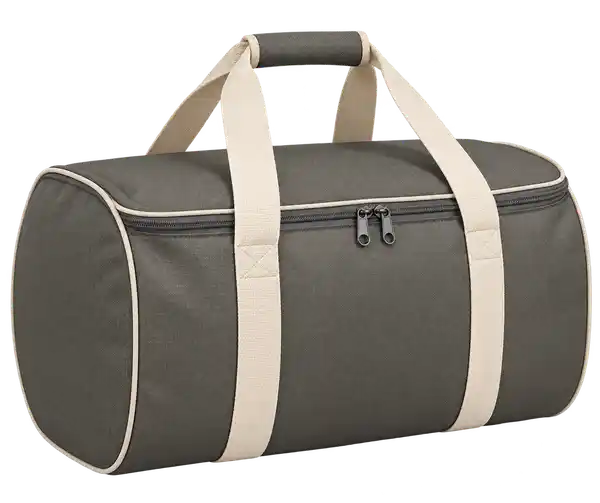 Olive Grey D600 Oxford Thermal Food Delivery Bag