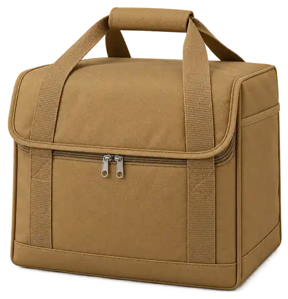 Ochre Tan D600 Oxford Thermal Burger Delivery Bag