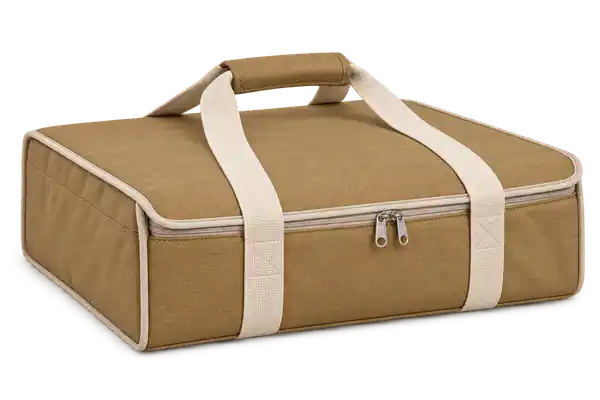Ochre Tan D600 Oxford Thermal Pizza Delivery Bag