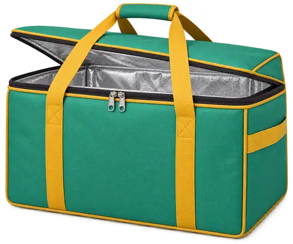 Jade Green D600 Oxford Thermal Food Delivery Bag