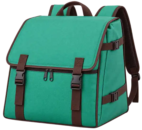 Jade Green D600 Oxford Insulated Rider Delivery Bag