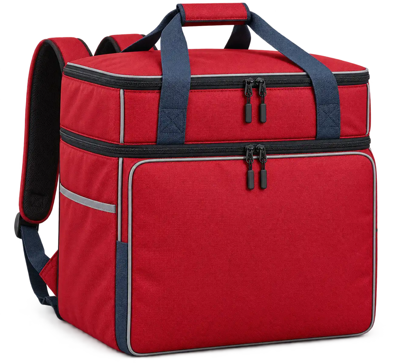 Red D600 Oxford Insulated Rider Delivery Bag — Slate blue