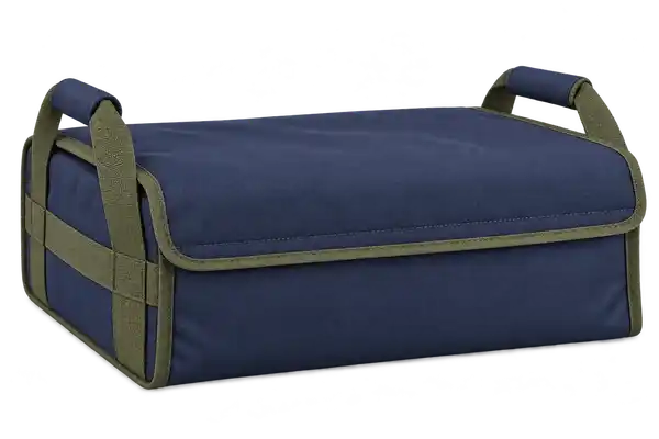 Navy D600 Oxford Thermal Food Delivery Bag