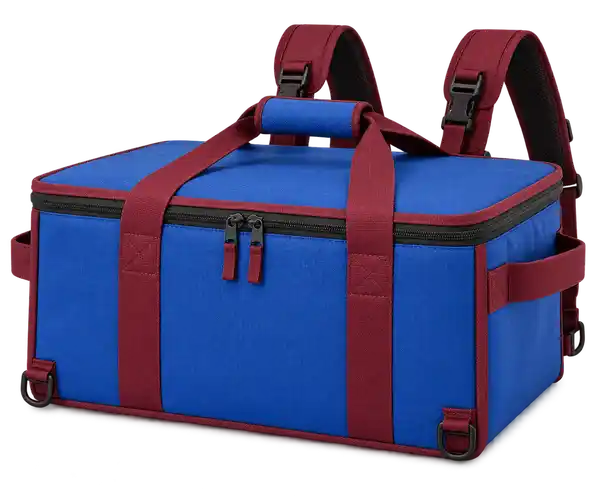 Royal Blue D600 Oxford Insulated Rider Delivery Bag