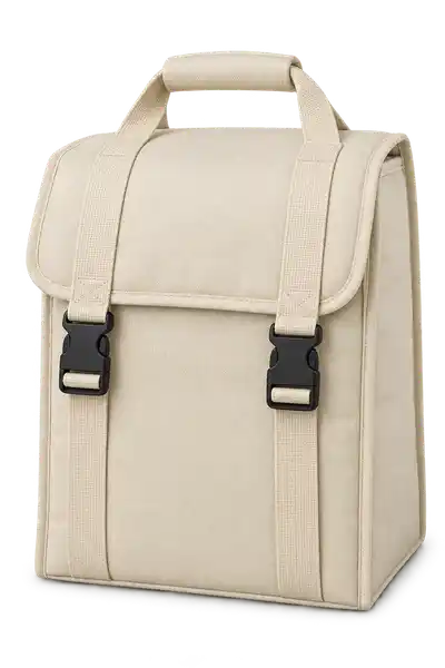 Cream D600 Oxford Thermal Burger Delivery Bag