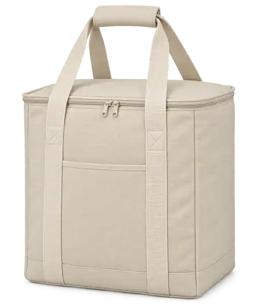 Cream D600 Oxford Thermal Cooler Bag