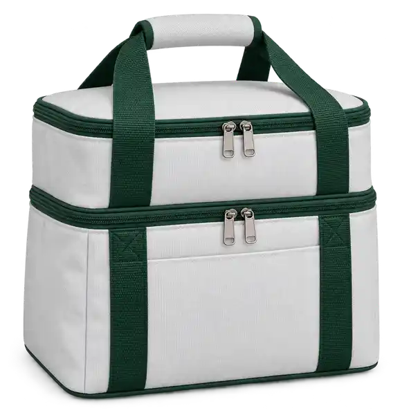 White D600 Oxford Thermal Cooler Bag