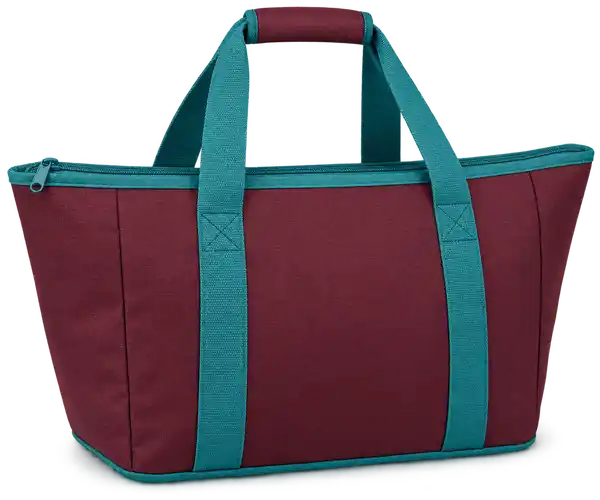Maroon D600 Oxford Thermal Cooler Bag