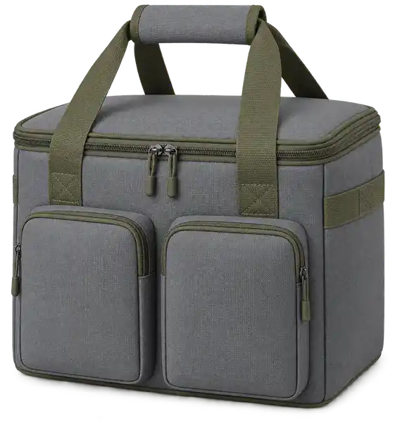 Medium Grey D600 Oxford Thermal Cooler Bag