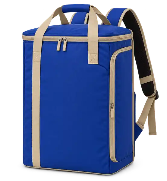 Royal Blue Oxford Taffeta Insulated Rider Delivery Bag