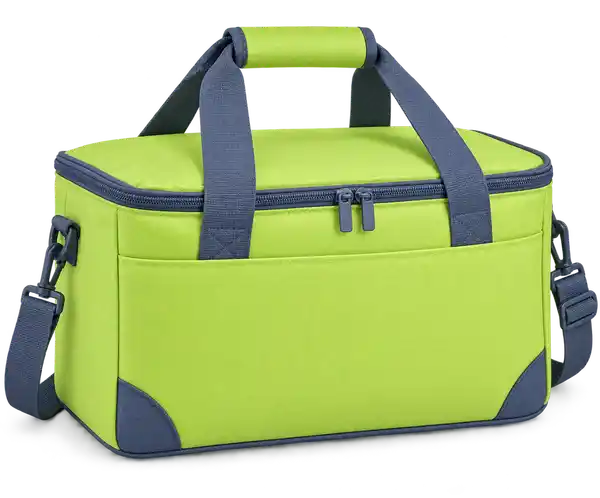 Lime Oxford Taffeta Thermal Cooler Bag