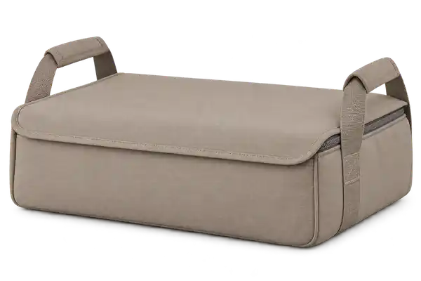Mushroom Taupe Polyester Thermal Food Delivery Bag