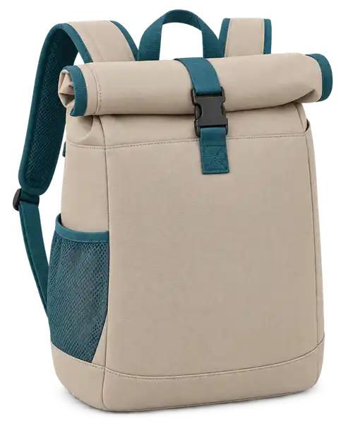 Light Sand Polyester Thermal Cooler Bag