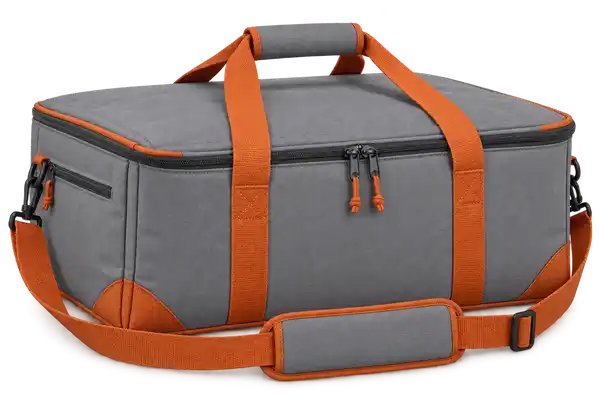Slate Grey Polyester Thermal Pizza Delivery Bag