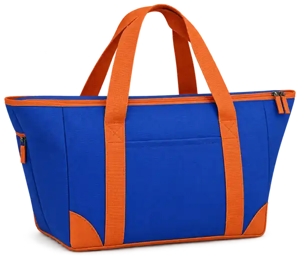 Royal Blue Polyester Thermal Cooler Bag