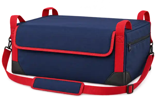 Navy Polyester Thermal Pizza Delivery Bag