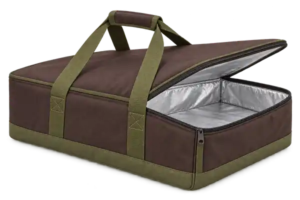 Chocolate Brown Polyester Thermal Pizza Delivery Bag