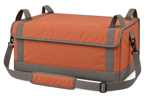 Terracotta Polyester Thermal Pizza Delivery Bag