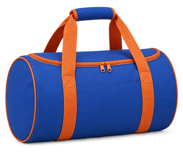 Cobalt Blue Polyspun Canvas Thermal Cooler Bag