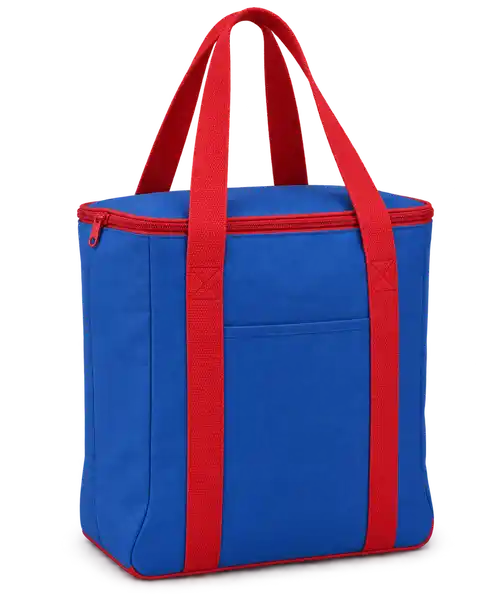 Royal Blue Polyspun Canvas Thermal Cooler Bag