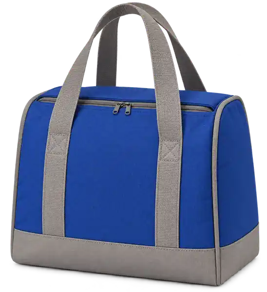 Royal Blue Solution-Dyed Polyester Thermal Burger Delivery Bag