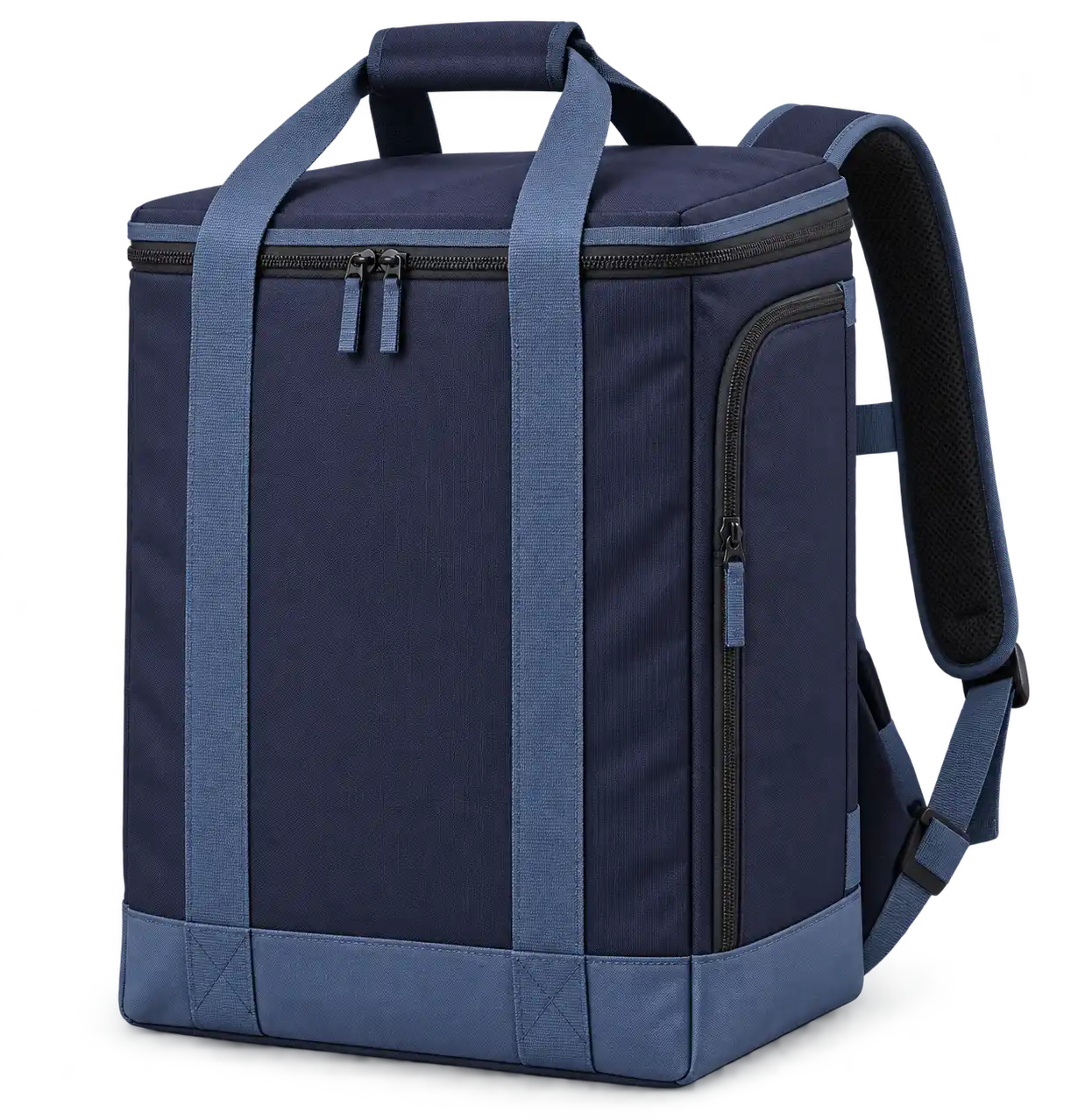 Deep Navy Solution-Dyed Polyester Insulated Rider Delivery Bag — Slate blue