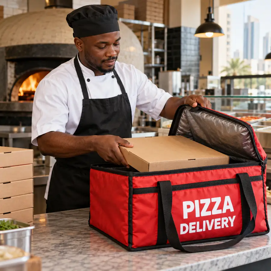 Give pizza packaging the footprint it needs Give pizza packaging the footprint it needs
