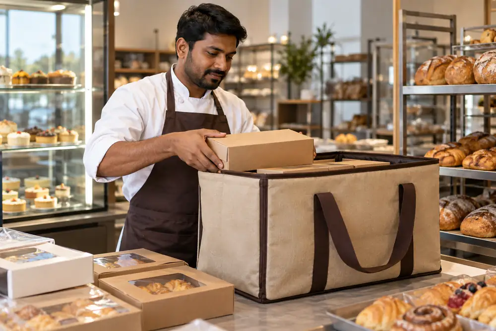 Thermal Delivery Bags for UAE Bakeries — custom thermal bags supplied from Sharjah