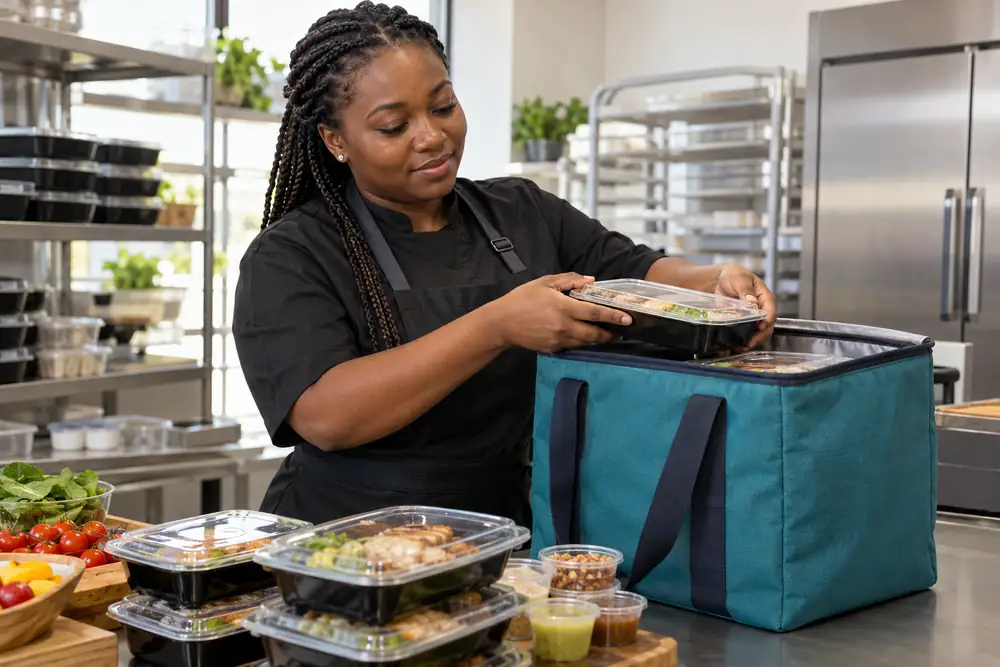 Meal Plan Delivery Bags for UAE Subscription Services — custom thermal bags supplied from Sharjah
