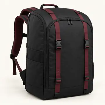 Black Oxford Taffeta Arched Tall Insulated Rider Delivery Bag