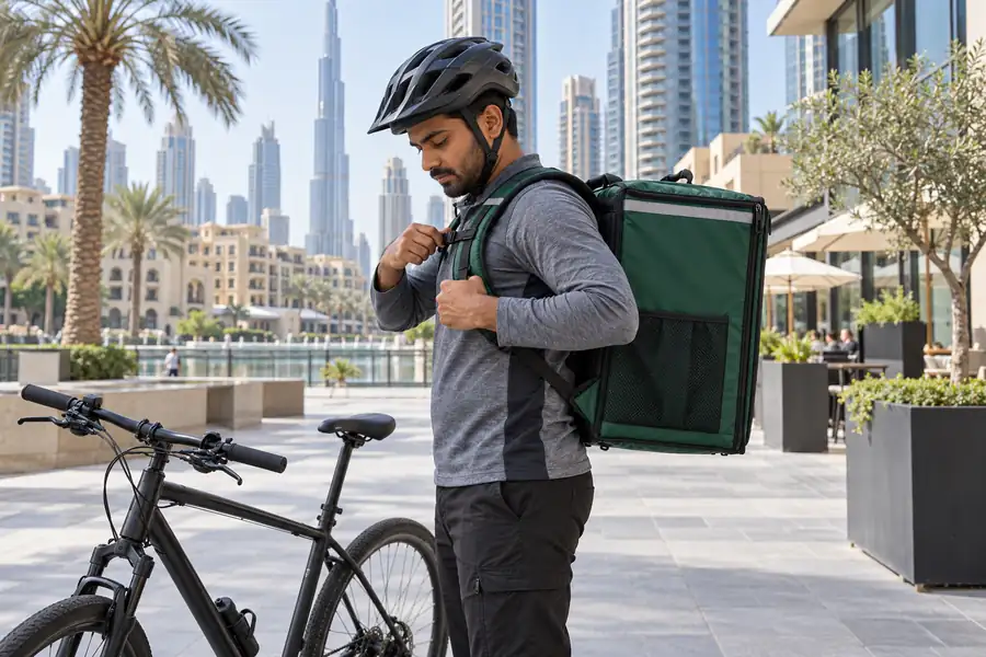 Plan the complete insulated rider bags handover